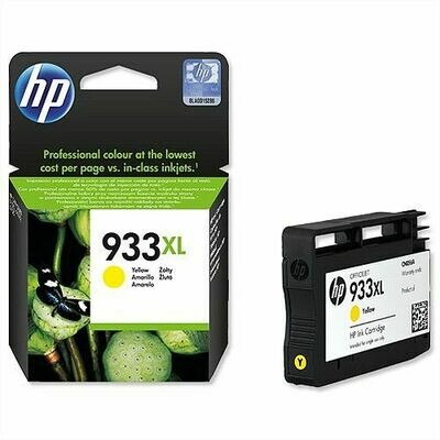 Genuine HP 933XL High Capacity Yellow Ink Cartridge (CN056AE) Genuine HP 933XL High Capacity Yellow Ink Cartridge (CN056AE)