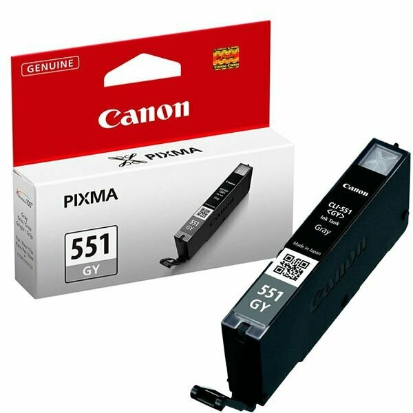 Genuine Canon CLI-551XL High Capacity Grey Ink Cartridges Genuine Canon CLI-551XL High Capacity Grey Ink Cartridges