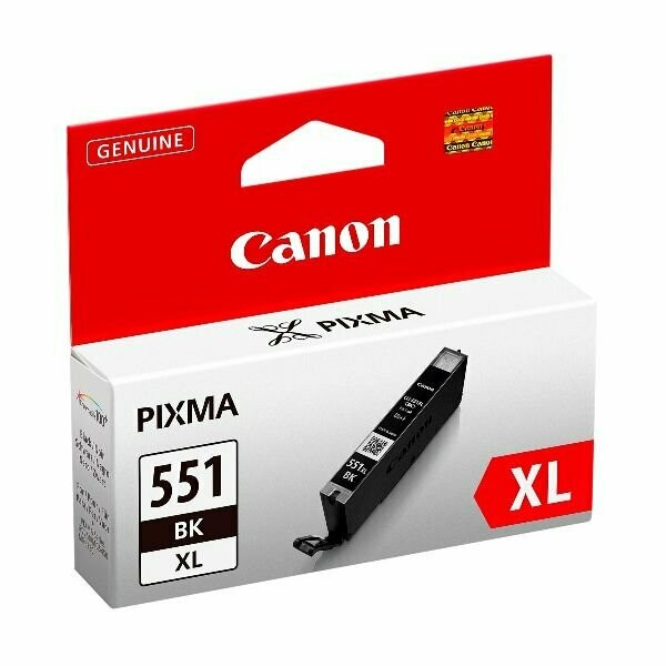 Genuine Canon CLI-551XL High Capacity Black Ink Cartridges Genuine Canon CLI-551XL High Capacity Black Ink Cartridges