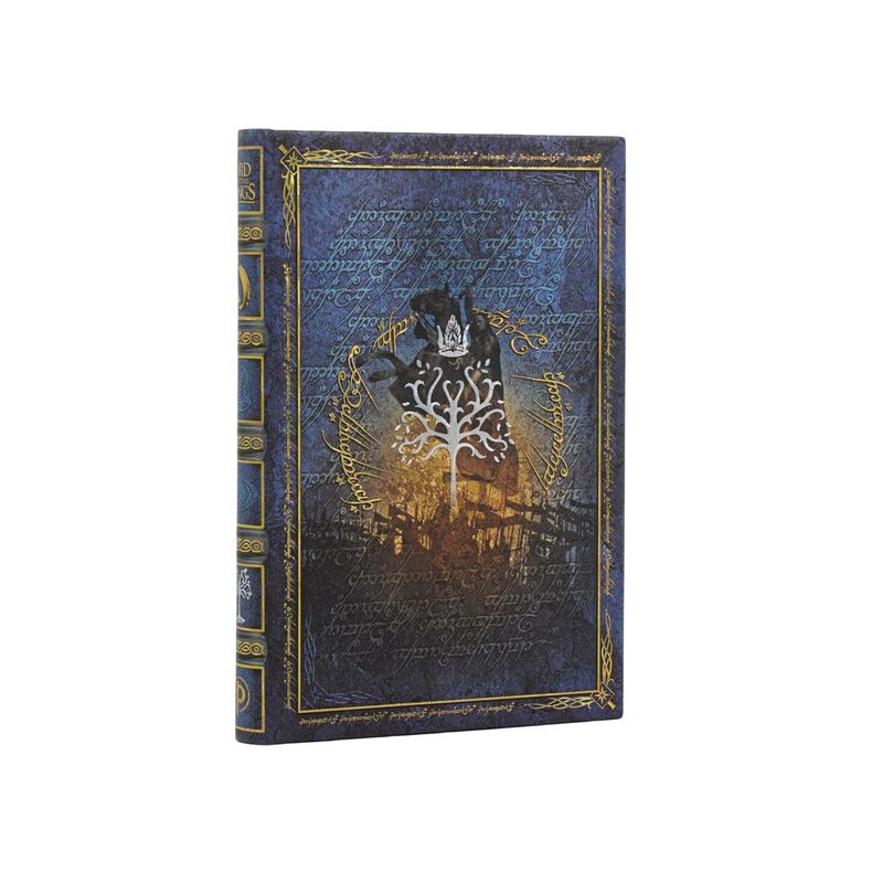 Paperblanks Mini Hardcover Lined Notebook - The Crown Reclaimed, Lord of the Rings