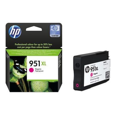 Genuine HP 951XL High Capacity Magenta Ink Cartridge (CN047AE) Genuine HP 951XL High Capacity Magenta Ink Cartridge (CN047AE)