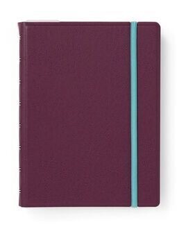 Filofax A5 Notebook - Plum