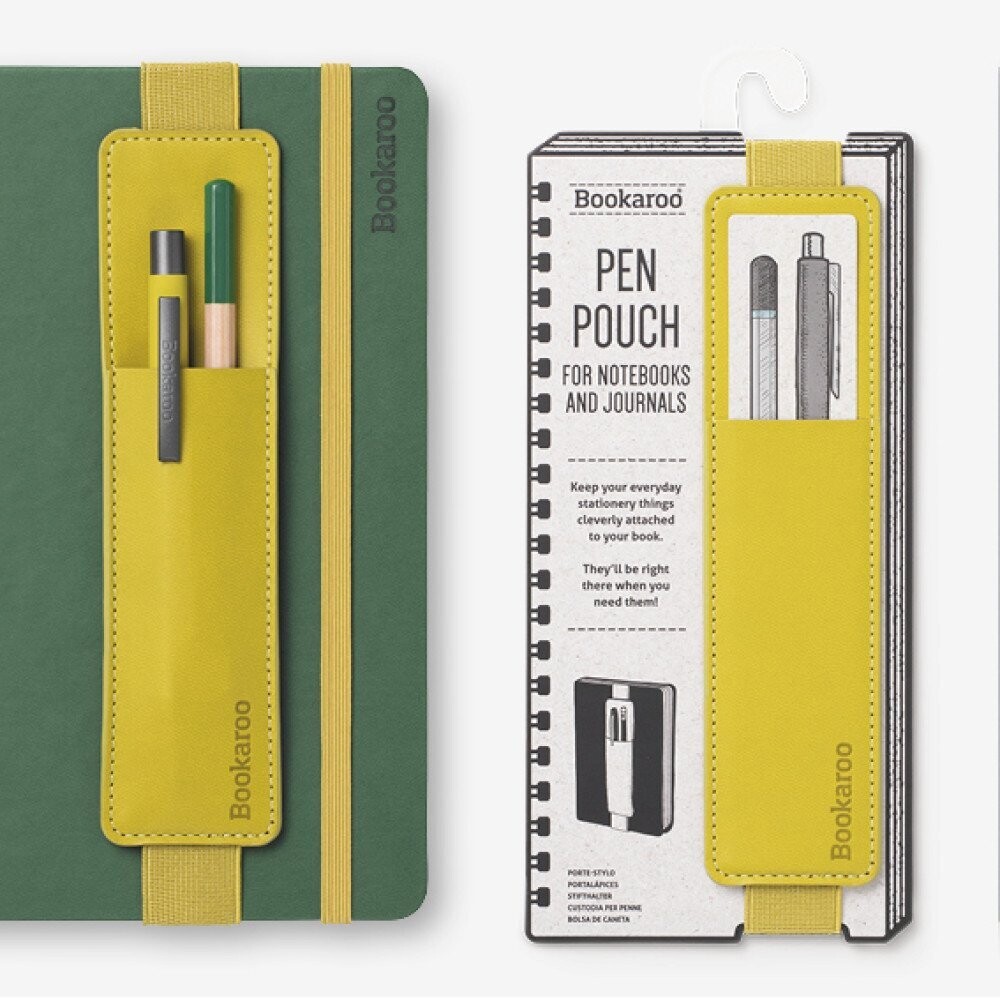 Bookaroo Pen Pouch - Chartreuse Bookaroo Pen Pouch - Chartreuse