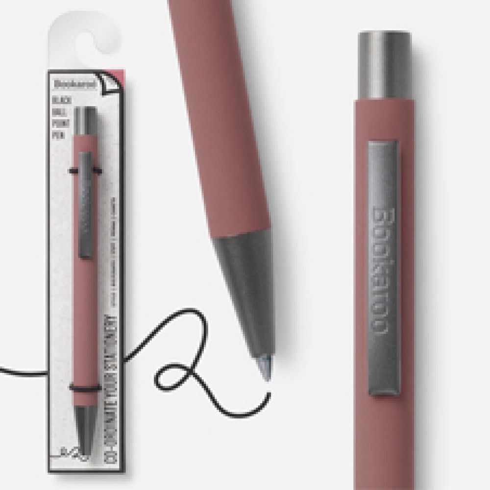 Bookaroo Ballpoint Pen - Blush Bookaroo Ballpoint Pen - Blush