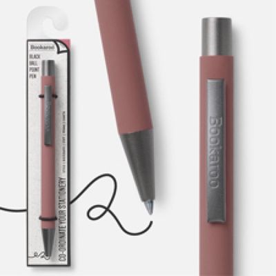 Bookaroo Ballpoint Pen - Blush Bookaroo Ballpoint Pen - Blush