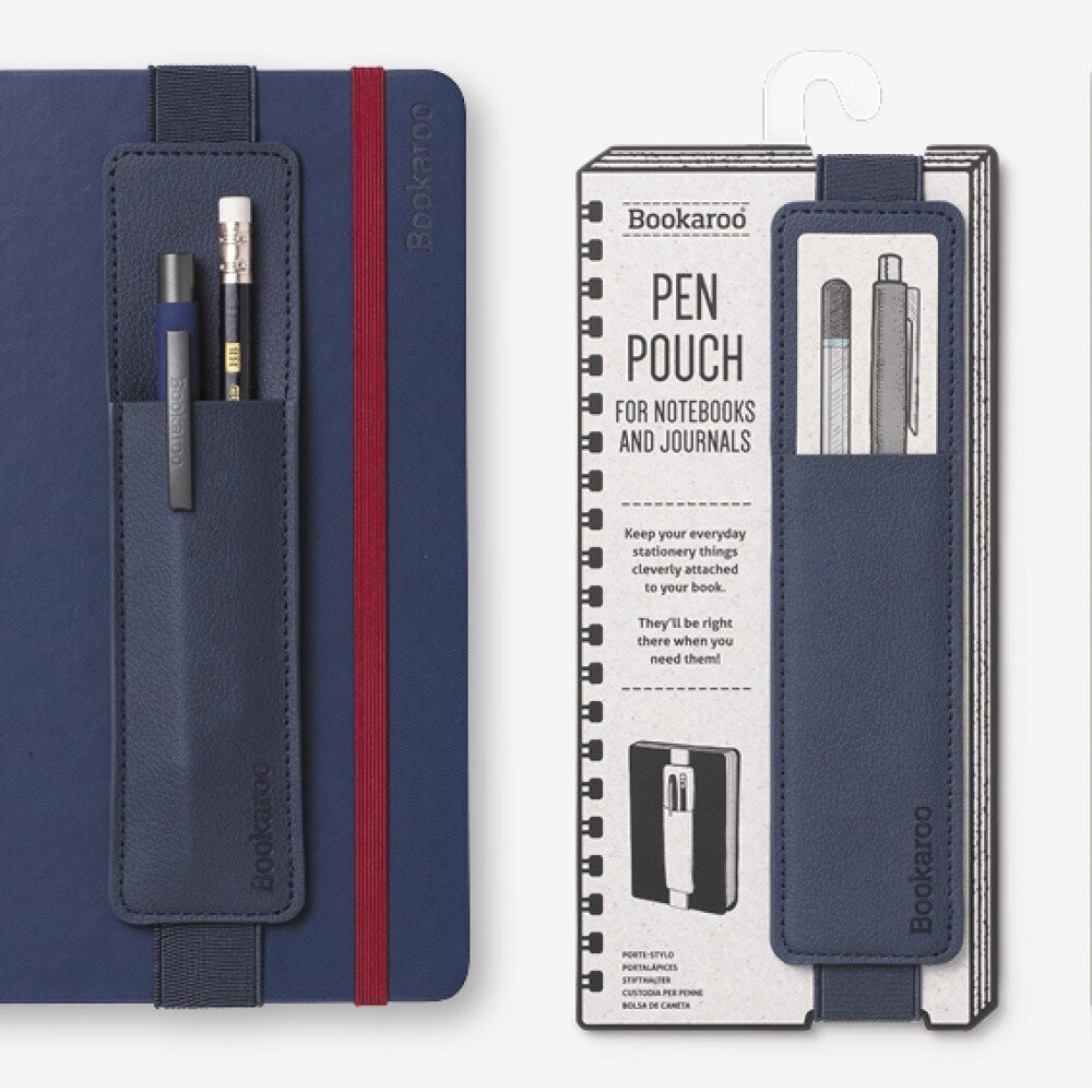 Bookaroo Pen Pouch - Navy Bookaroo Pen Pouch - Navy