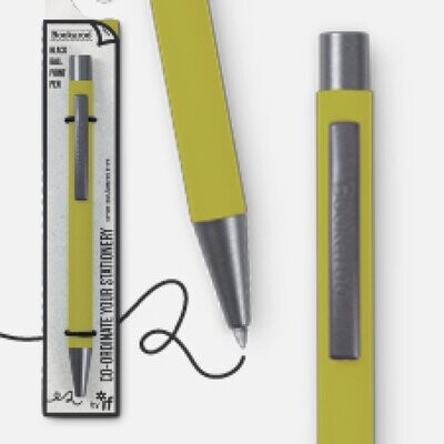 Bookaroo Ballpoint Pen - Chartreuse Bookaroo Ballpoint Pen - Chartreuse