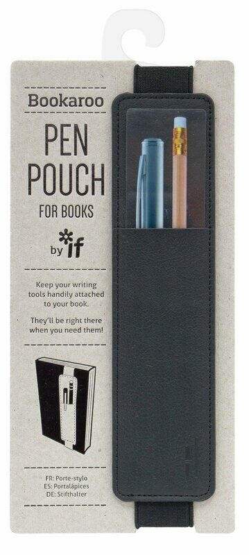 Bookaroo Pen Pouch - Black Bookaroo Pen Pouch - Black
