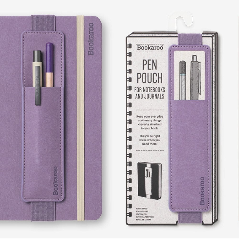 Bookaroo Pen Pouch - Aubergine Bookaroo Pen Pouch - Aubergine