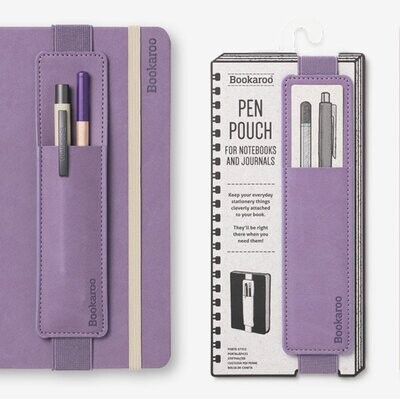 Bookaroo Pen Pouch - Aubergine Bookaroo Pen Pouch - Aubergine
