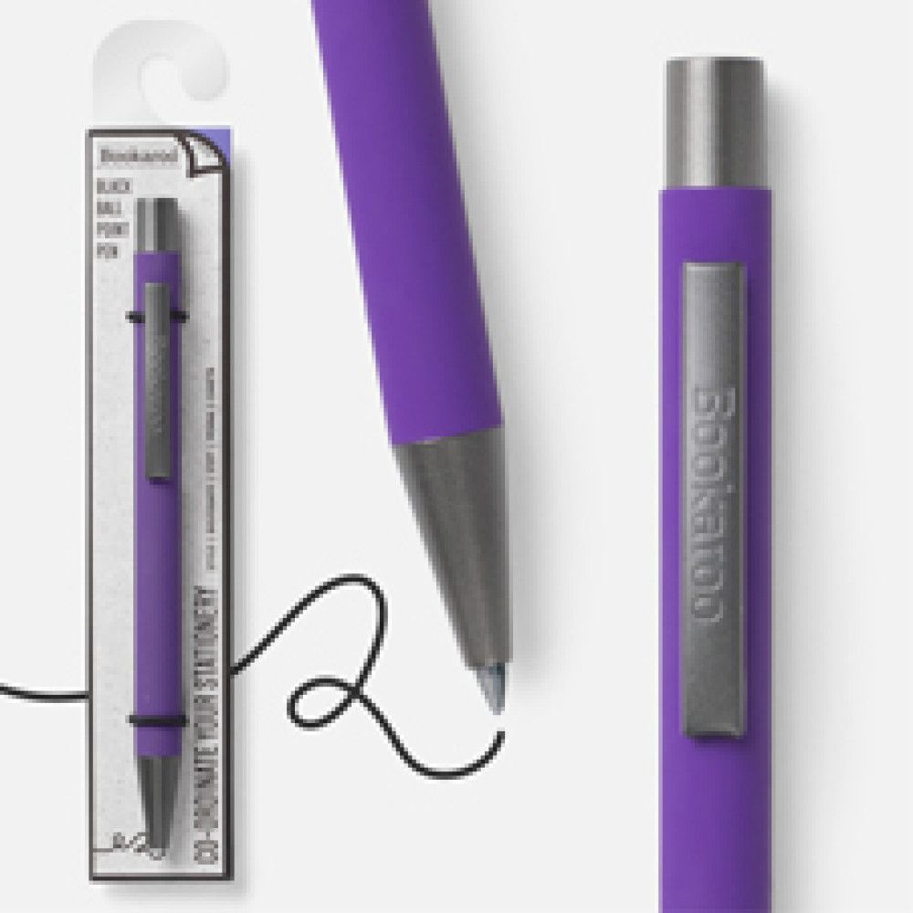 Bookaroo Ballpoint Pen - Purple Bookaroo Ballpoint Pen - Purple
