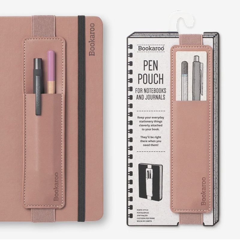 Bookaroo Pen Pouch - Blush Bookaroo Pen Pouch - Blush