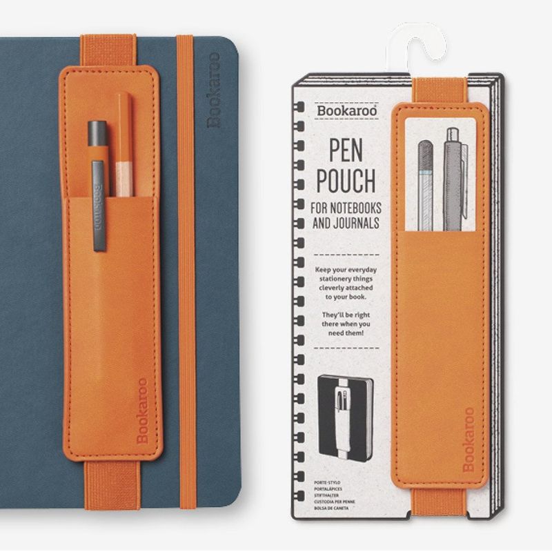 Bookaroo Pen Pouch - Orange Bookaroo Pen Pouch - Orange