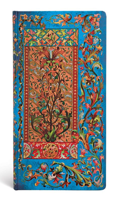 Paperblanks Slim Lined Notebook - Delphine Paperblanks Slim Lined Notebook - Delphine