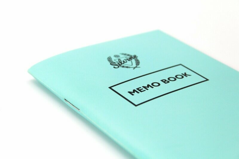 Silvine Pastel Memo Notebook - Mint Silvine Pastel Memo Notebook - Mint