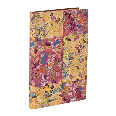 Paperblanks Flexi Softcover Mini Lined Notebook - Kara-Ori Pink Paperblanks Flexi Softcover Mini Lined Notebook - Kara-Ori Pink