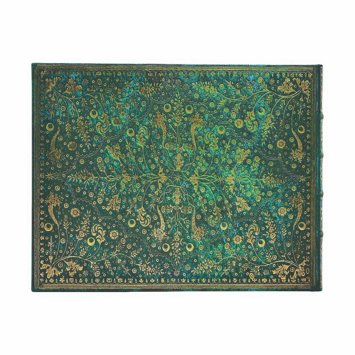 Paperblanks Guest Book - Emerald Flower