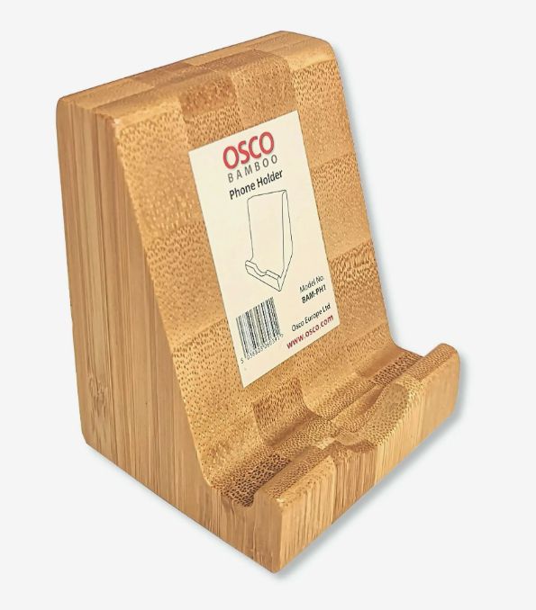 OSCO Bamboo Phone Holder