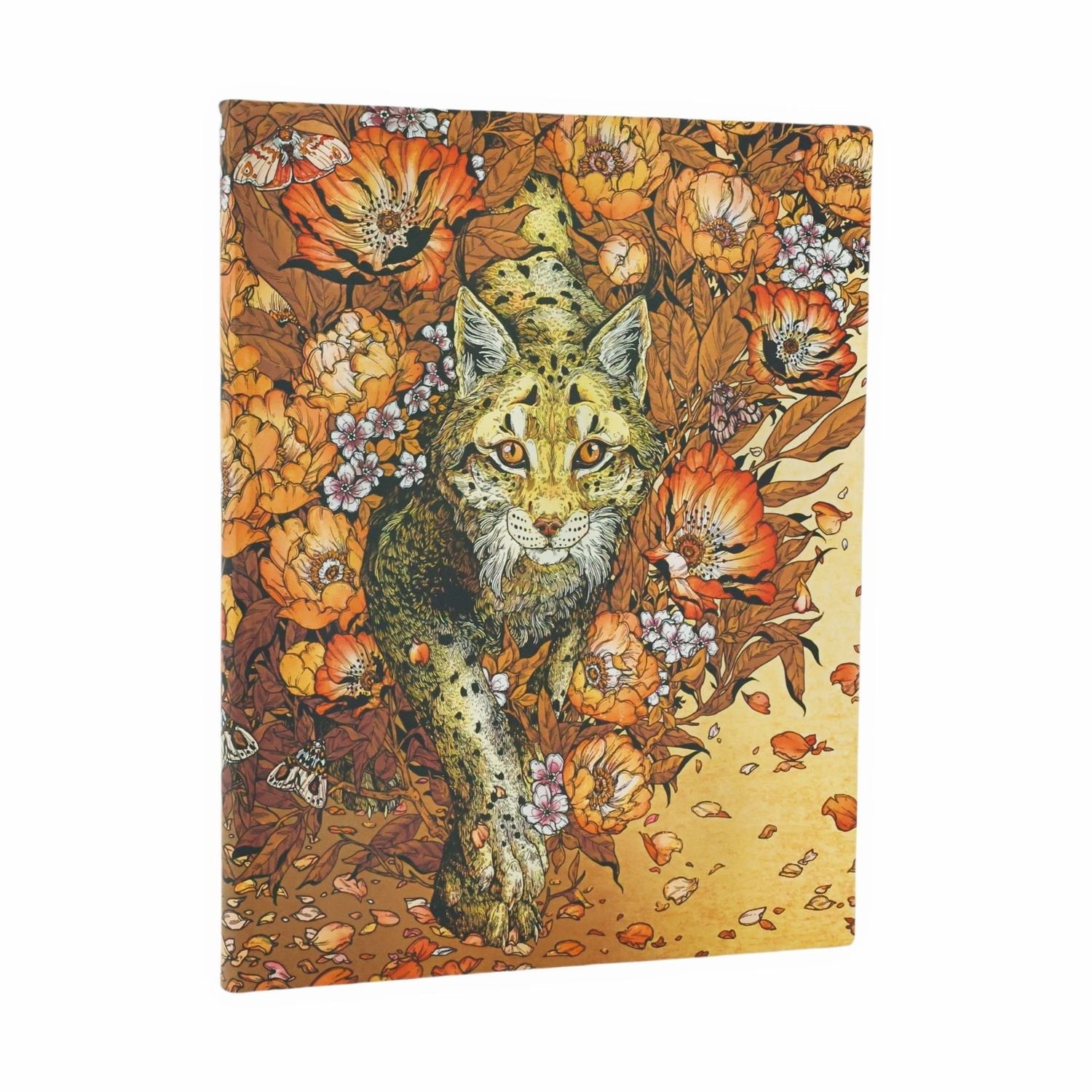 Paperblanks Flexi Softcover Midi Lined Notebook - Lynx Rising Paperblanks Flexi Softcover Midi Lined Notebook - Lynx Rising