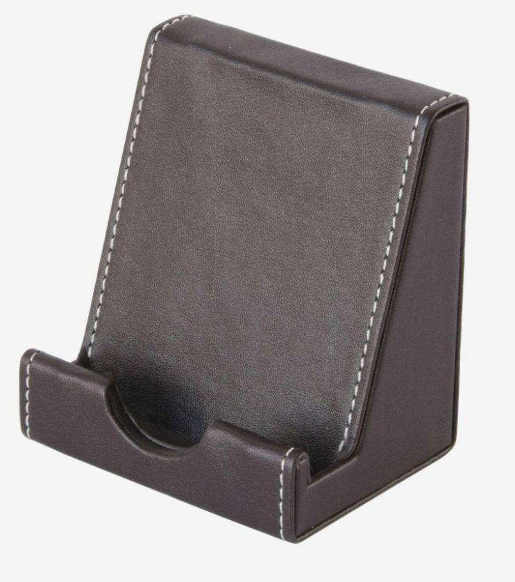 OSCO Brown Faux Leather Phone Holder