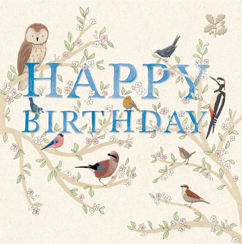 Birds in the Tree - From the National Trust Apple Tree Orchard collection.