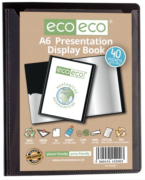 eco eco A6 Presentation Display Book eco eco A6 Presentation Display Book