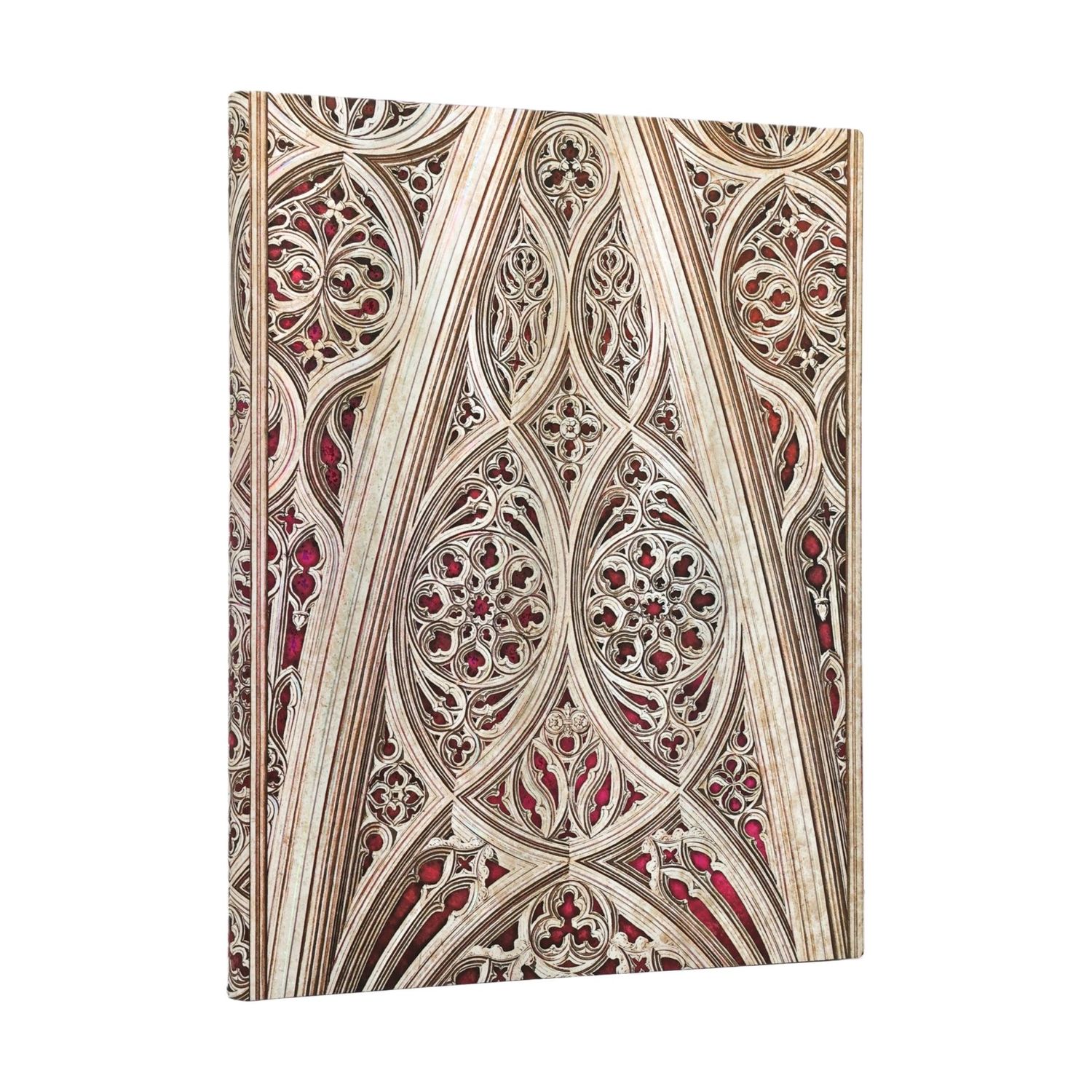 Paperblanks Flexi Softcover Ultra Lined Notebook - Vault of Milan (Burgundy)