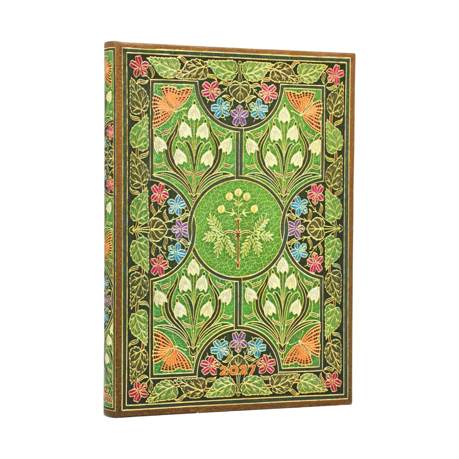 Paperblanks Midi 2027 Week to View Hard Cover Diary - Poetry in Bloom Paperblanks Midi 2027 Week to View Hard Cover Diary - Poetry in Bloom