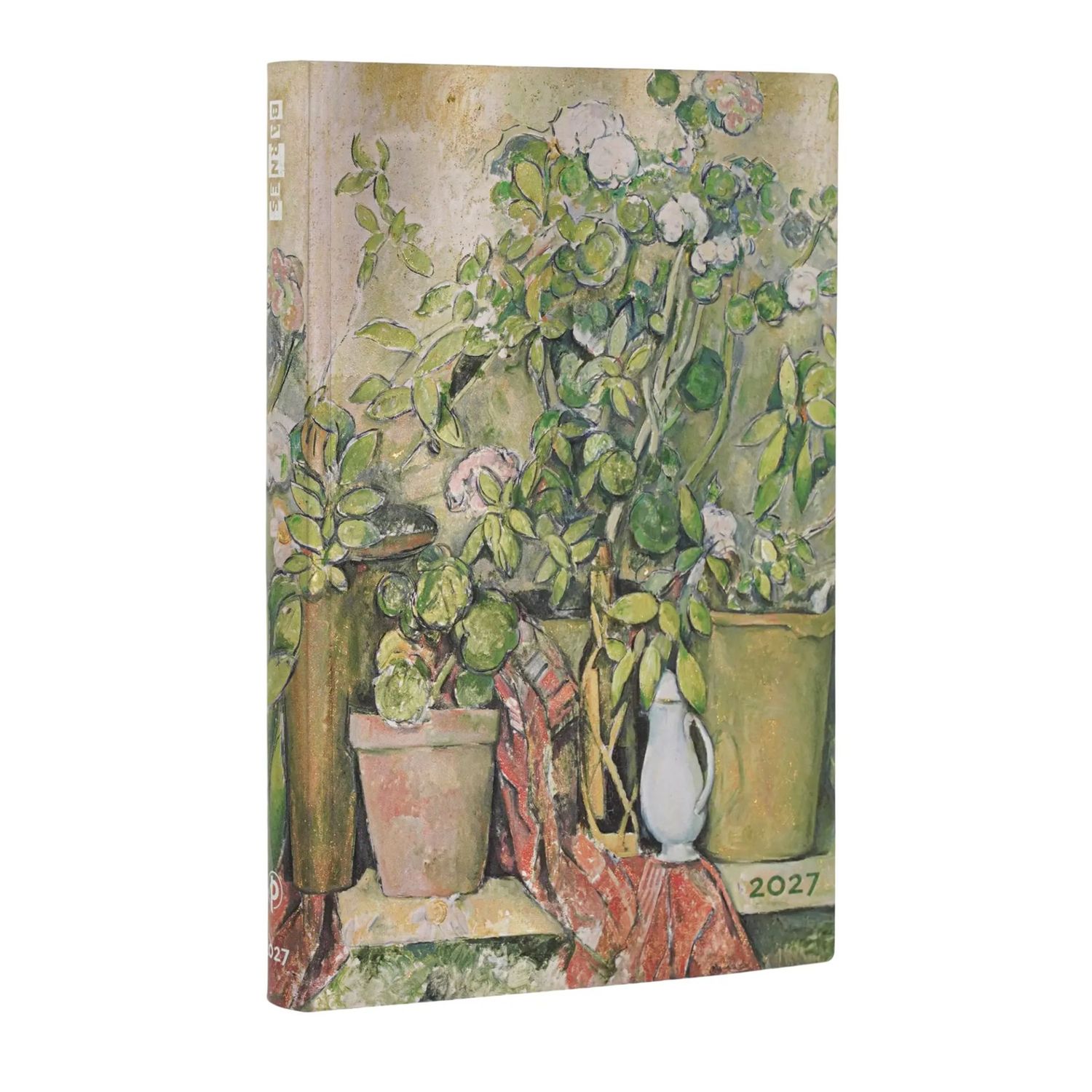 Paperblanks Mini 2027 Week to View Hard Cover Diary - Cezanne's Terracotta Pots and Flowers Paperblanks Mini 2027 Week to View Hard Cover Diary - Cezanne's Terracotta Pots and Flowers