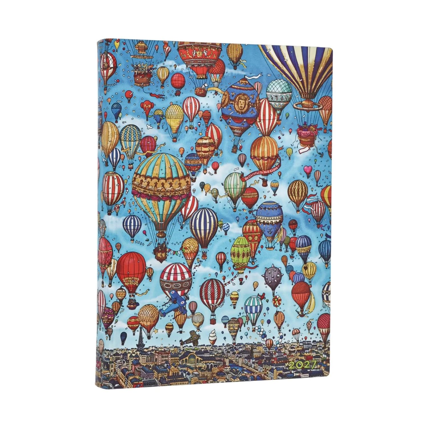 Paperblanks Midi 2027 Day per Page Soft Cover Diary - Balloon Festival
