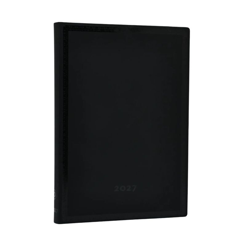 Paperblanks Midi 2027 Week to View Soft Cover Diary - Black Edition Bold