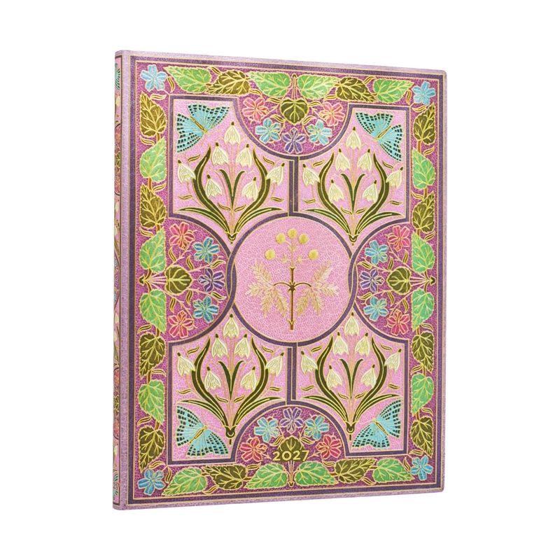 Paperblanks Ultra 2027 Week to View Soft Cover Diary - Mimosa