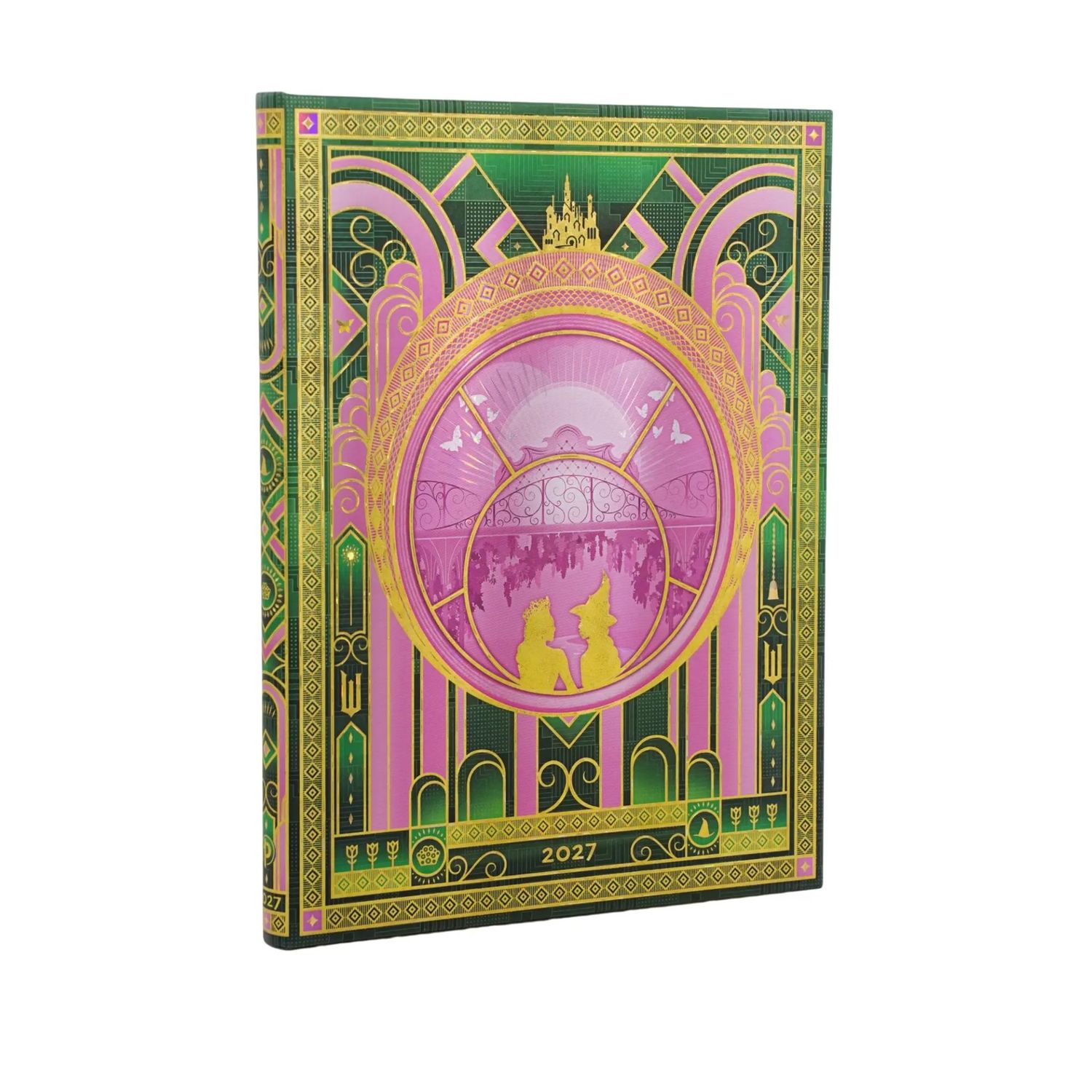 Paperblanks Ultra 2027 Week to View Hard Cover Diary - The Magic of Wicked