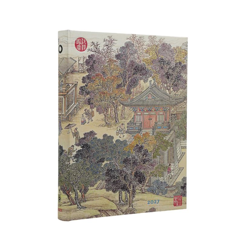 Paperblanks Ultra 2027 Day per Page Hard Cover Diary - Golden Age of Prosperity