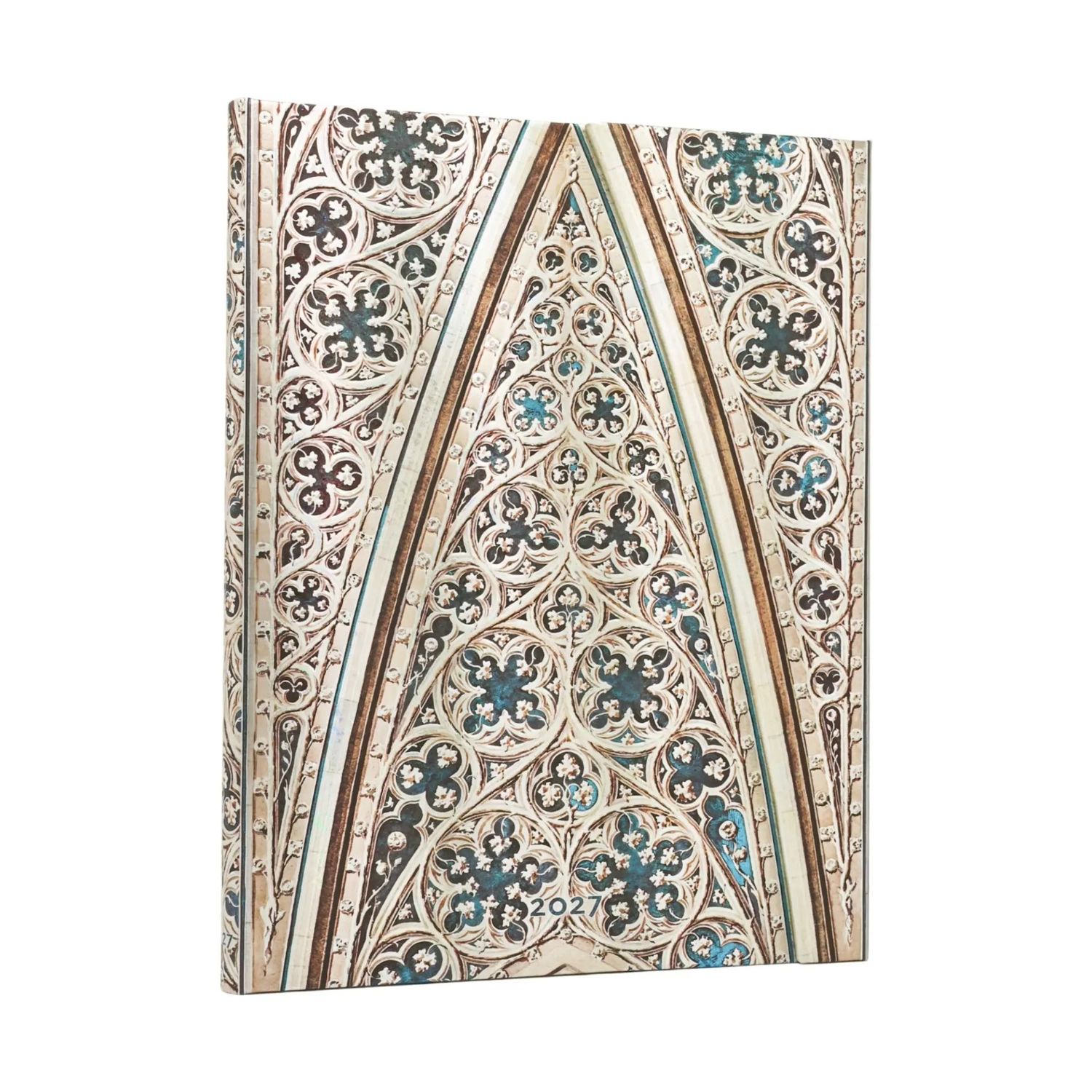 Paperblanks Ultra 2027 Week to View Hard Cover Diary - Vault of the Milan Cathedral