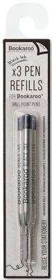 Bookaroo Ballpoint Pen Refills - Black ink Bookaroo Ballpoint Pen Refills - Black ink
