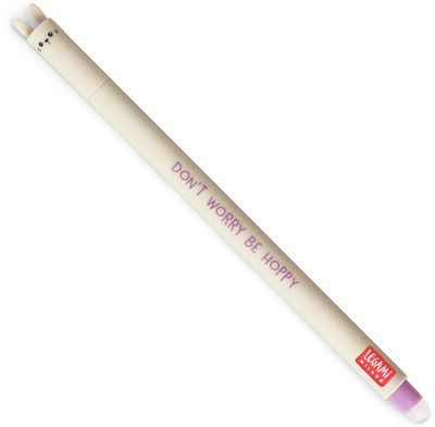 Legami Erasable Bunny Pen - Purple Ink