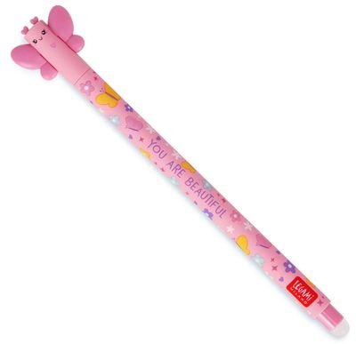 Legami Erasable Butterfly Pen - Pink Ink Legami Erasable Butterfly Pen - Pink Ink