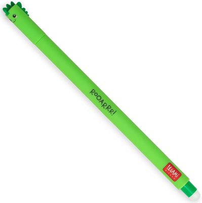 Legami Erasable Dino Pen - Green Ink Legami Erasable Dino Pen - Green Ink