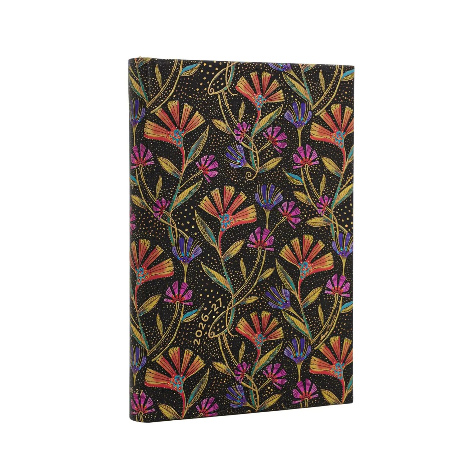 Paperblanks Mini 18-Month Diary 2026-2027, Week to View Hard Cover - Wild Flowers Paperblanks Mini 18-Month Diary 2026-2027, Week to View Hard Cover - Wild Flowers
