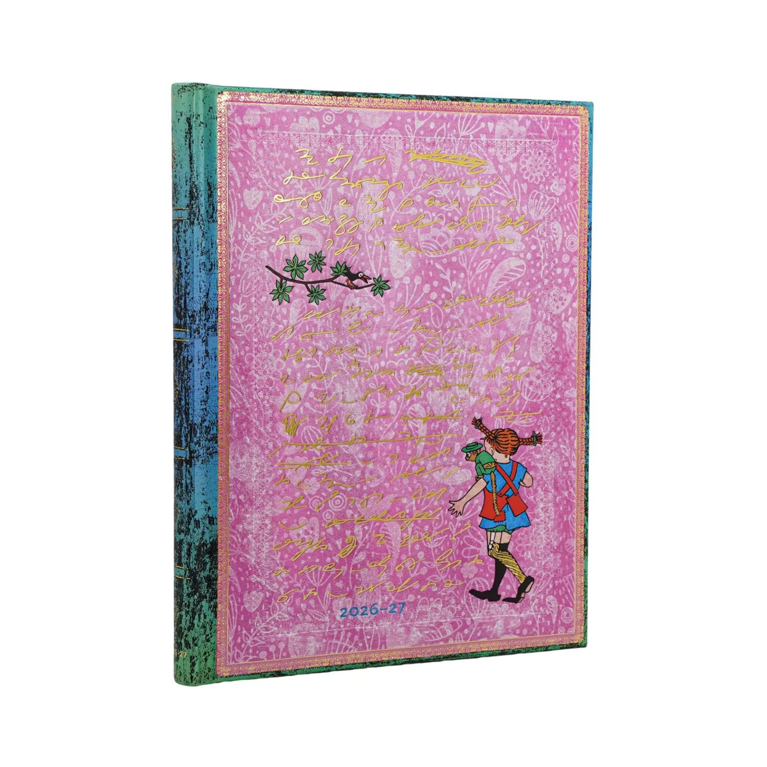 Paperblanks Ultra 18-Month Diary 2026-2027, Week to View Hard Cover - Astrid Lindgren, Pippi Longstocking Paperblanks Ultra 18-Month Diary 2026-2027, Week to View Hard Cover - Astrid Lindgren, Pippi Longstocking