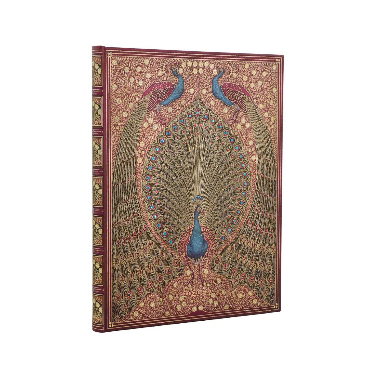 Paperblanks Ultra 18-Month Diary 2026-2027, Week to View Hard Cover - Hafiz's Peacocks Paperblanks Ultra 18-Month Diary 2026-2027, Week to View Hard Cover - Hafiz's Peacocks
