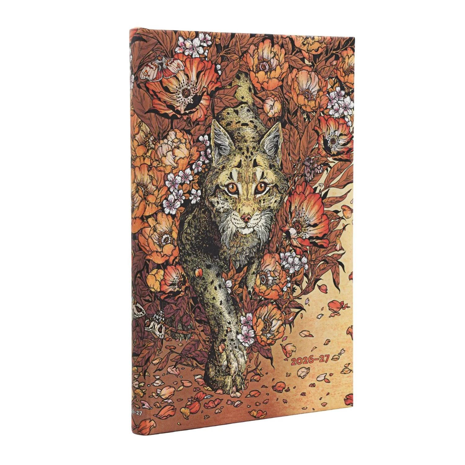 Paperblanks Maxi 18-Month Diary 2026-2027, Week to View Hard Cover Diary - Lynx Rising Paperblanks Maxi 18-Month Diary 2026-2027, Week to View Hard Cover Diary - Lynx Rising