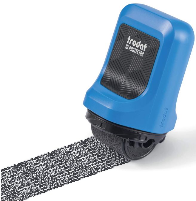 Trodat ID Protector - Ink Roller for Identity Theft Protection