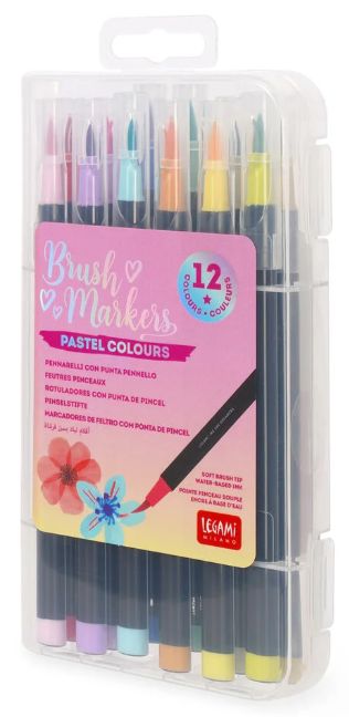 Legami Brush Markers (Pastel Colours) Legami Brush Markers (Pastel Colours)