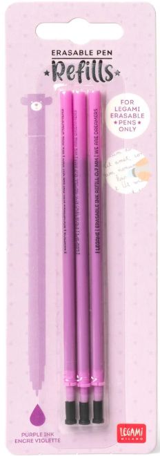 Legami Erasable Pen refills - Purple Legami Erasable Pen refills - Purple
