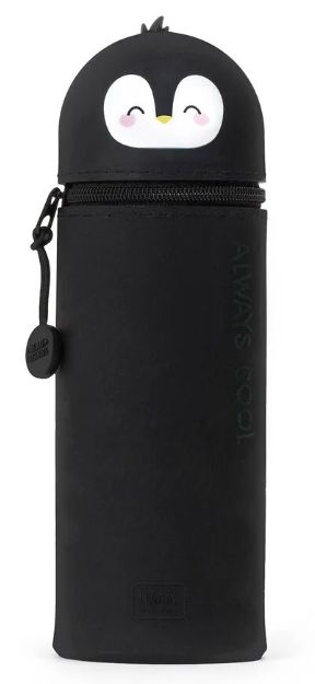 Legami Silicone Pencil Case - Penguin Legami Silicone Pencil Case - Penguin "Always Cool"