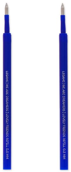 Legami Lovely Friends Pen refills - Blue