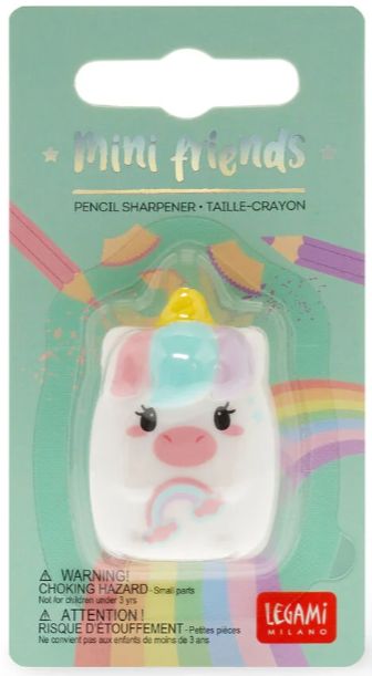 Legami Unicorn Pencil Sharpener - Mini Friends