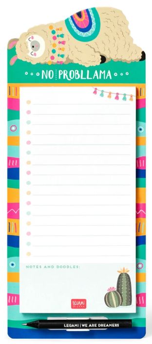 Legami Llama Magnetic Notepad